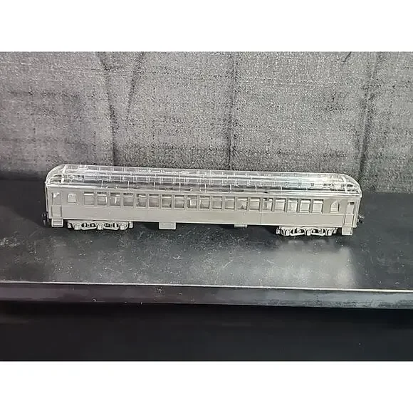 RIVAROSSI 2877 CLEAR ROOF PASSENGER CAR Vintage Model Train Kit HO Scale NEW - Picture 2 of 6